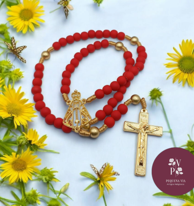Vermelho/Dourado