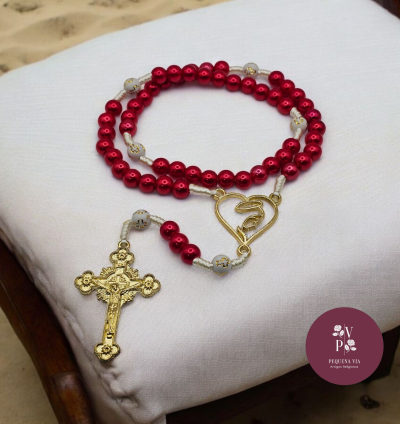 Vermelho/Dourado